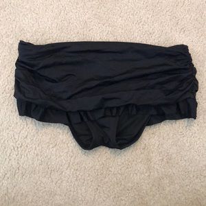 Mossimo Black Swim Bottoms. Size Medium